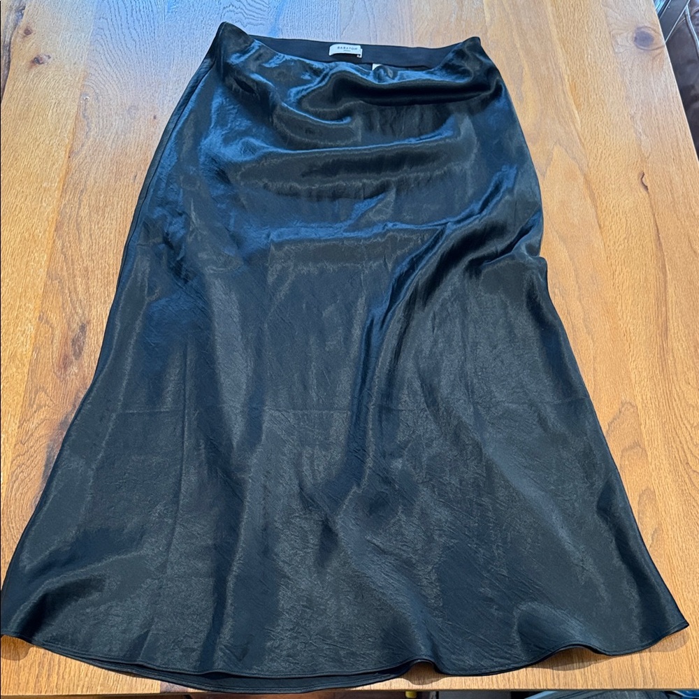 Babaton Black A-Line Skirt